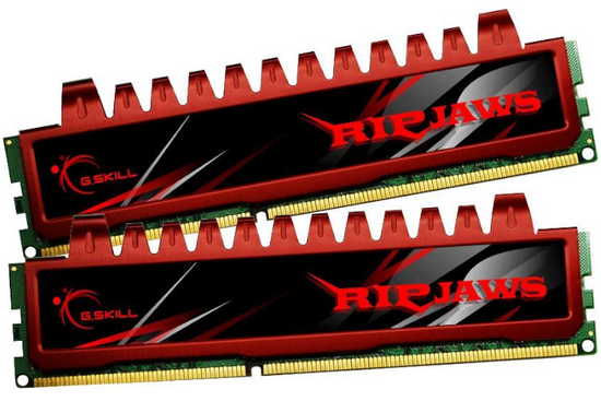 Paměť RAM G.Skill RipjawsX DDR3 8GB (2x4GB) 1600MHz CL9 F3-12800CL9D-8GBXL