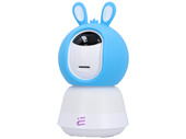 Neue intelligente WiFi-Kamera mit Drehfunktion FHD, Alarm, Schlaflied + Monitor Encore View Baby Guard Blue