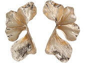 Náušnice Ginkgo Zlaté