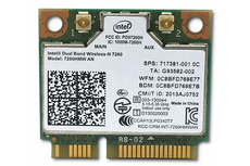 Плата бездротової локальної мережі Intel WiFi 717381-001 7260HMW AN MiniPCI-E