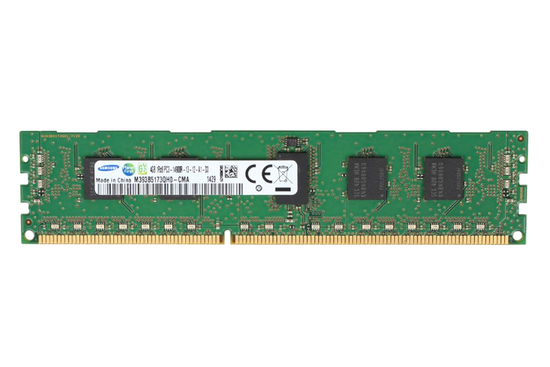 Mémoire RAM Samsung 4 Go DDR3 1866 MHz PC3 14900E ECC REG POUR SERVEURS