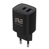 Nuovo caricabatterie da rete Encore Energy GaN QC 4.0 PD 3.0 USB-A USB-C 45W GaN-4583R + cavo USB-A USB-C 2m