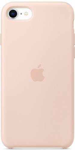 Originale Caso Apple Silicone iPhone SE 2020 (2a generazione) Rosa Sabbia