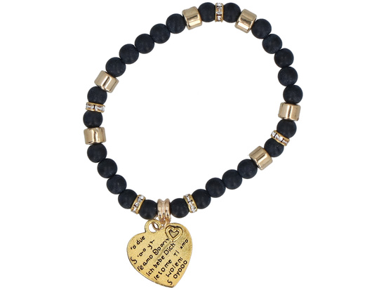 Bracelets Charms Noirs