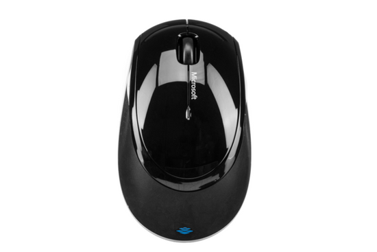 Ricevitore Microsoft Wireless 5000 Mouse bianco e nero