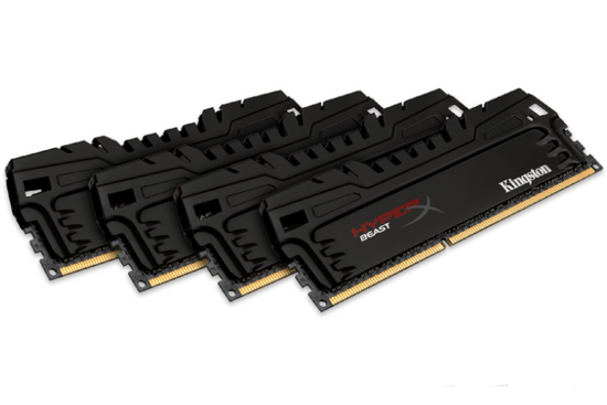 HyperX Beast 32GB RAM Memory (4x8GB) DDR3 2400MHz HX324C11T3K4/32 CL11