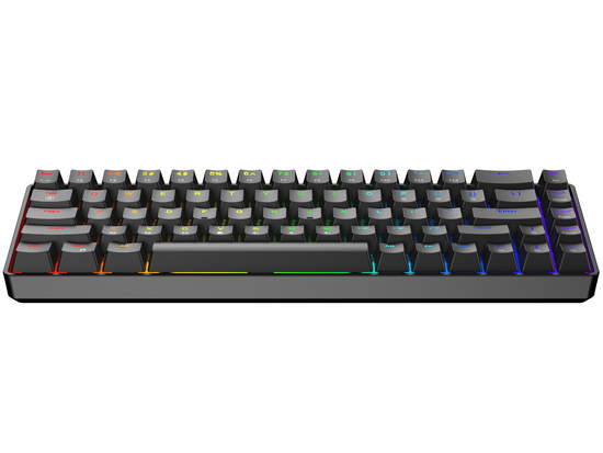 Nuevo Teclado Mecánico para Gaming Triadyn PLAY ELECTRA RGB Anti-Ghosting Interruptores Rojos Para Jugador Negro