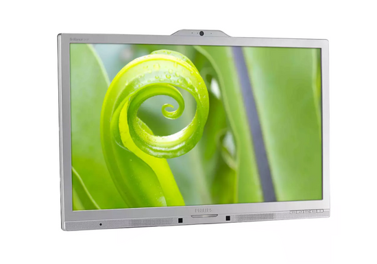 Philips 241P6Q 24" LED 1920x1080 IPS DisplayPort DVI Webcam Silver Without Stand + Adjustable Mount