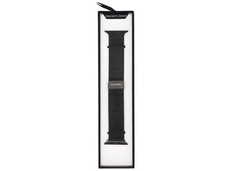 New GlacierX Milanese Magnetic Strap Black for Apple Watch 42/44/45/49mm Black