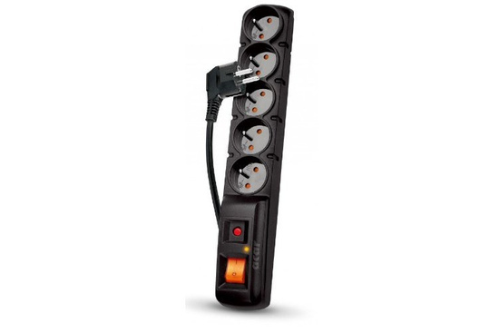 New Acar F5 5 outlet power strip 3m