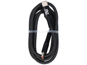 New Encore Energy USB-C x2 5A QC PD 240W charging and data transfer cable 100 cm braided gray EE160-CC