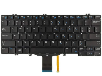 Neue beleuchtete Tastatur Dell Latitude 5289 7280 5280 7380 7390 0NPN8 0346TJ