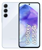 Nouveau Samsung Galaxy A55 5G SM-A556E/DS 8 Go 128 Go Awesome Iceblue Bleu Android