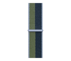 Oryginalny Pasek Apple Sport Loop 45mm Abyss Blue/Moss Green