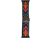 Nuovo cinturino per smartwatch GlacierX Nylon Nomad Threads Tropical Prism per Apple Watch 38/40/41mm Arancio-Menta