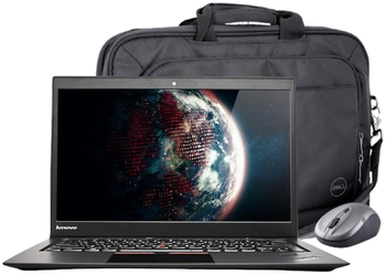 Dotykový displej Lenovo ThinkPad X1 Carbon 3rd i5-5200U 8GB 240GB SSD 2560x1440 Třída A- Windows 10 Home + brašna + myš