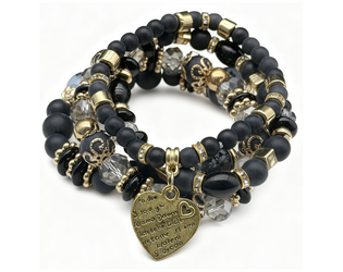 Bracelets Charms Noirs