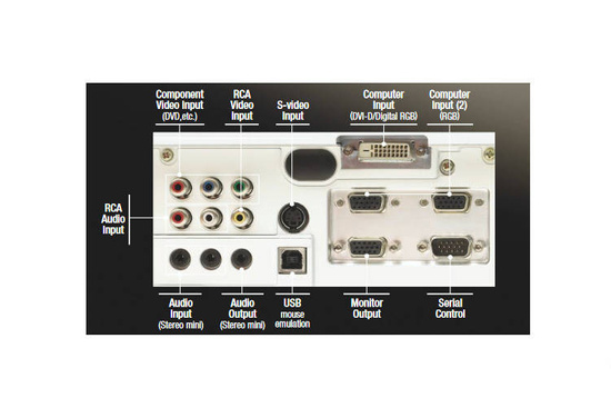 Мультимедійний проектор 3M X65 2500lm 350:1 1024x768 3LCD + екран Projecta Elpro 220x200см
