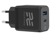 Nuovo caricabatterie da rete GaN PD 3.0 Quick Charge 4.0 USB-A USB-C 35W Encore Energy MD-3583RA