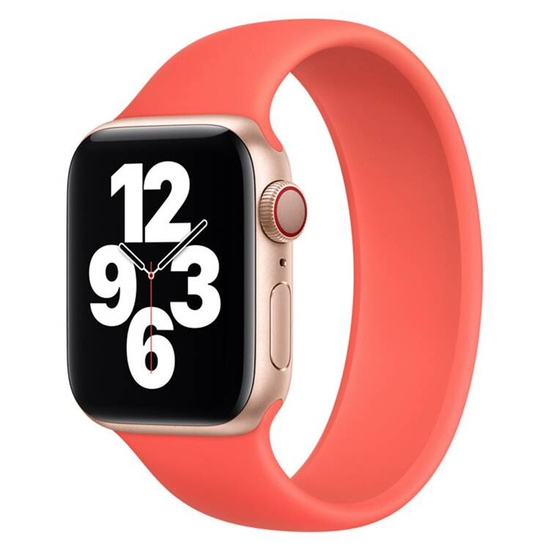 Originální pásky Apple Watch Solo Loop 44mm Pink Citrus Velikost 8