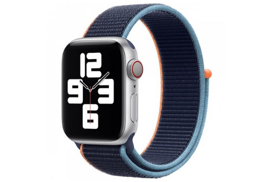 Originale Apple Orologio con cinturino nuovo 40 mm Deep Navy Sport Loop