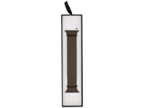 Bracciale per smartwatch GlacierX Silicone Smooth Grained Magnetic Olive Grey per Apple Watch 42/44/45/49mm Grigio-oliva