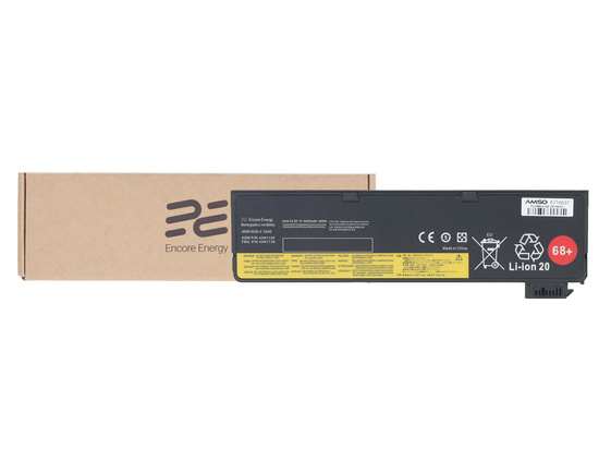 Nová baterie Encore Energy pro Lenovo ThinkPad T440 T450 T460 T550 W550s X240 X250 L450 L460 48Wh 10,8V 4400mAh 45N1125