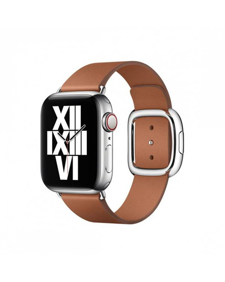 Original Apple Modern Buckle Saddle Brown 40mm Strap Size M