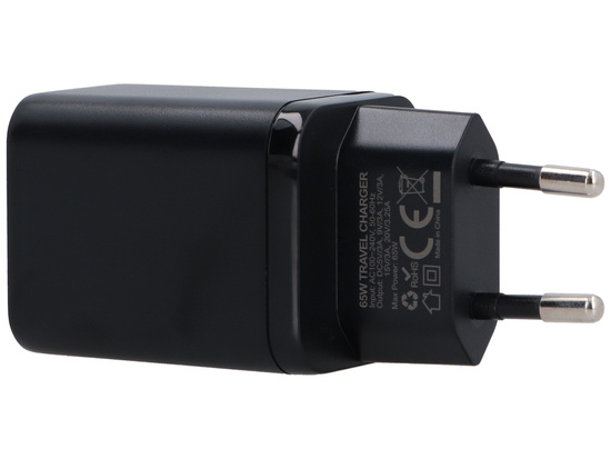 Neues GaN-Netzteil 65W USB-C QC PD + USB-C-Kabel 200 cm Encore Energy MD-652mC