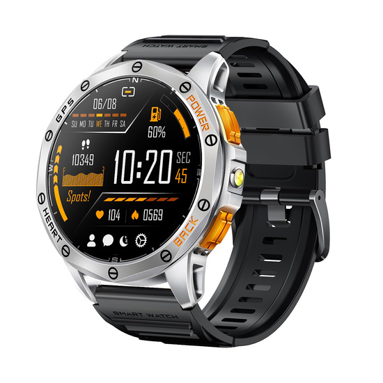 New Smartwatch GlacierX Deca Silver GX-DS67