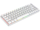 Nová herní mechanická klávesnice Triadyn PLAY ELECTRA RGB Anti-Ghosting Red Switches pro hráče bílá
