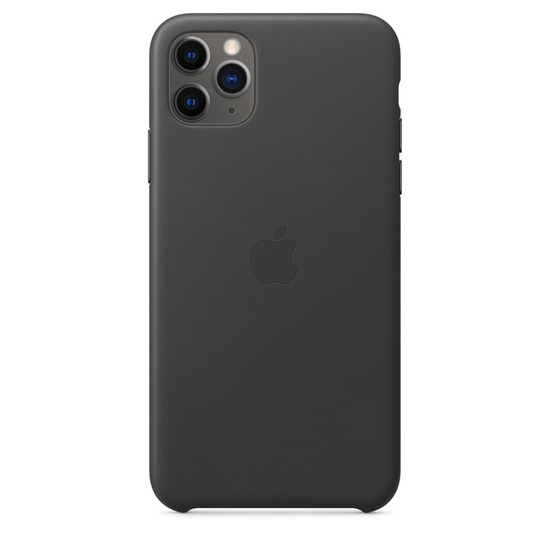 Original case leder Apple iPhone 11 Pro Max Black