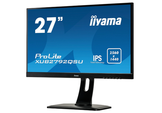 Monitor IIYAMA ProLite XUB2792QSU 2560x1440 2K DisplayPort HDMI třídy A (PL2792Q)