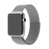 Оригінал Apple Ремінець Годинник Міланська петля сріблястий 42 мм
