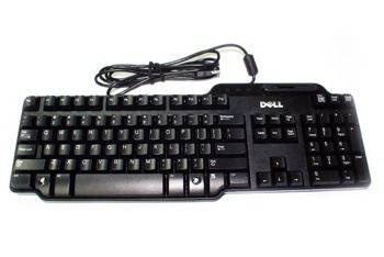 Clavier Dell SK-3205 USB Lecteur de Cartes QWERTY Autocollants