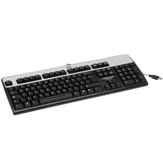 Teclado Original HP KU-0316 USB QWERTY de Oficina