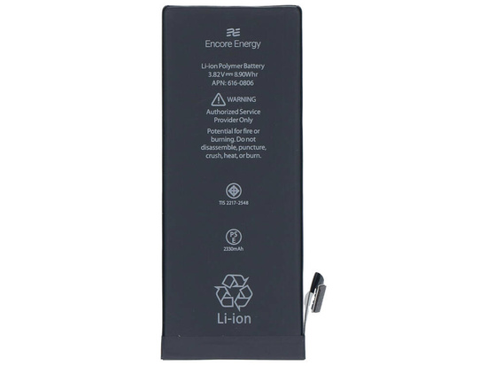 Nová baterie Encore Energy pro Apple iPhone 6 616-0806 8,90 Wh 3,82 V 2330 mAh 6G