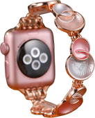 Nueva pulsera para smartwatch GlacierX Gleam Bubbles Stretch Bracelet Rose para Apple Watch 38/40/41mm Rosa