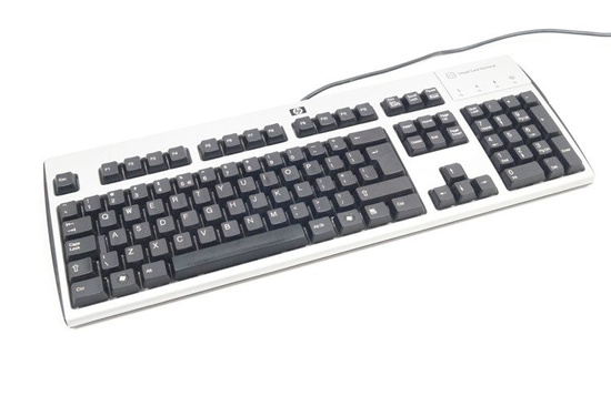 HP SmartCard Tastatur KUS0133 USB Kartenleser QWERTY