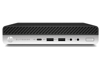 HP EliteDesk 800 G4 Desktop Mini i5-8500T 6x2.1GHz 8GB 256GB SSD Windows 10 Professional