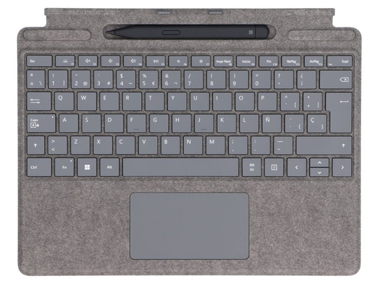 Klávesnice Surface Pro Signature Keyboard pro Microsoft Surface Pro 8 / X (Platine) Španělská po vrácení