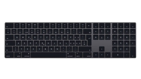 Оригінал Apple Нова клавіатура Magic Keyboard Цифрова клавіатура Сіра швейцарська