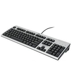 Teclado HP SmartCard KUS0133 USB Lector de Tarjetas QWERTY