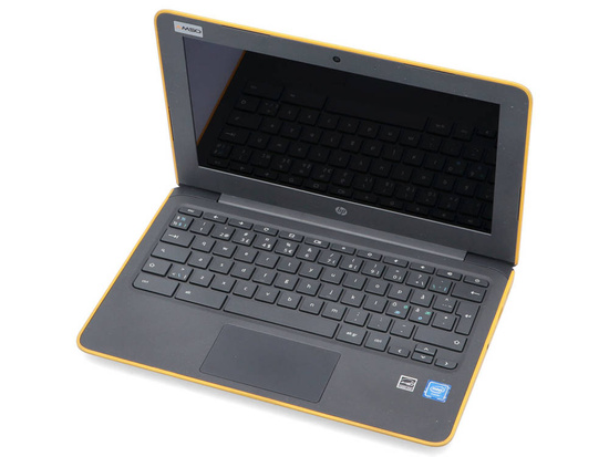 Touchscreen HP Chromebook 11A G6 ORANGE AMD A4-9120C 11,6" 4GB 32GB Flash 1366x768 Chrome OS Klasse A