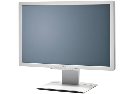 Fujitsu Monitor P24W-6 24" 1920x1200 IPS DisplayPort DVI White Class A (PZ)