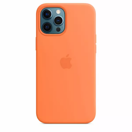 Original Case Silicone Apple iPhone 12 Pro Max Kumquat