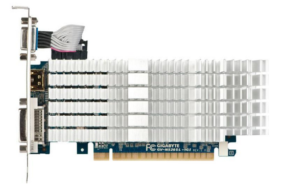 Gigabyte GeForce GT520 1GB DDR3 Low Profile Graphics Card
