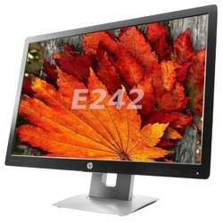 Monitor HP EliteDisplay E242 24" LED 1920x1200 HDMI IPS Černý třída A- po prodeji