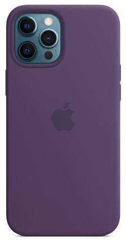 Originál Pouzdro Silikonový Apple iPhone 12 Pro Max Amethyst