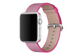 Original Apple Watch Woven Nylon Pink 42mm Armband